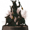 Hircine statue